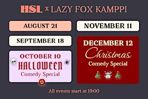 Helsinki Stand-Up League Open-Mic