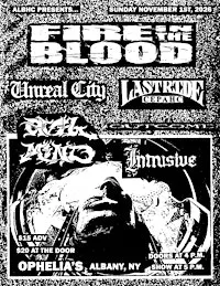 Fire in the Blood & Unreal City @ Ophelia’s - ALBHC