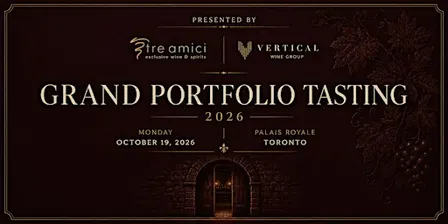 Tre Amici & Vertical Wine Grand Portfolio Tasting: PRIVATE 2026