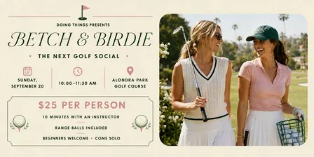 Betch & Birdie: A Women’s Golf Social
