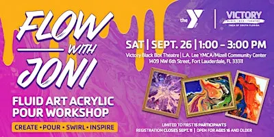Flow with Joni: Fluid Art Acrylic Pour Workshop