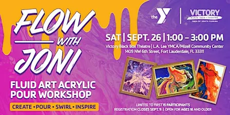 Flow with Joni: Fluid Art Acrylic Pour Workshop