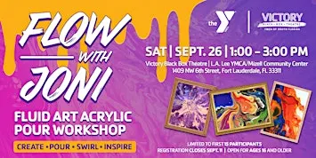 Flow with Joni: Fluid Art Acrylic Pour Workshop