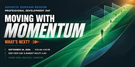 Durham Advocis – Moving with Momentum PD Day