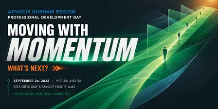 Durham Advocis – Moving with Momentum PD Day