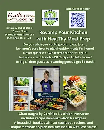 Healthy Meal Prep Class