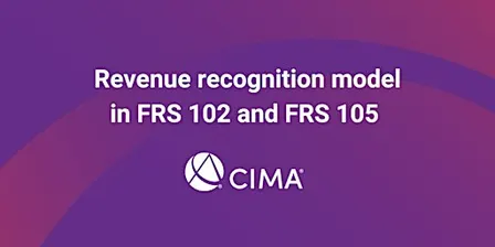 Revenue recognition model in FRS 102 and FRS 105