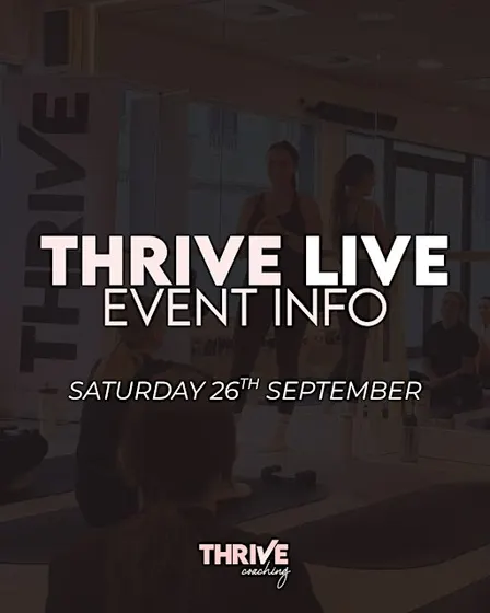 THRIVE LIVE: The Glow Up Series | She's Back!