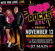 Pop Rock Band Near Atlanta – PopRocksATL Live at 37 Main