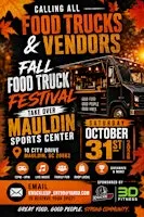 FALL FOOD TRUCK FESTIVAL "TRICK OR TREAT EDITION"
