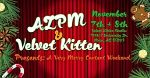 Very Merry Content Creation Weekend at Velvet Kitten Studio