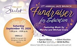 Project Starlet 2nd Annual Jazz Brunch Fundraiser 2026