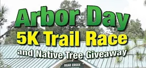 5th Annual Arbor Day 5K Trail Race and Native Tree Giveaway