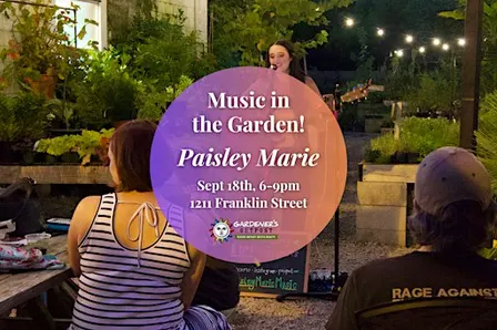 Music in the Garden: Paisley Marie!