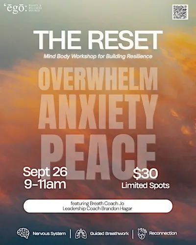 The Reset Event- Mind Body Workshop for Building Resilience
