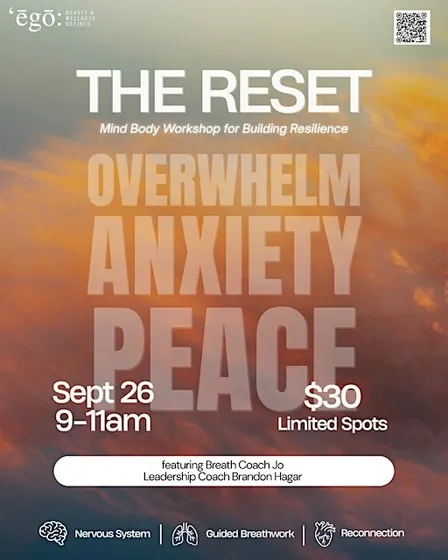 The Reset Event- Mind Body Workshop for Building Resilience