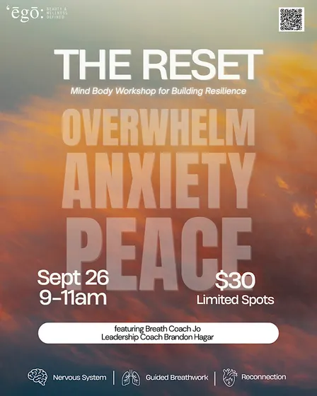 The Reset Event- Mind Body Workshop for Building Resilience