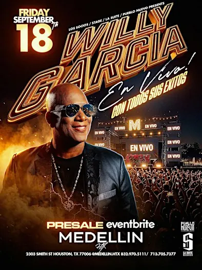 WILLY GARCÍA EN VIVO — MEDELLÍN HTX