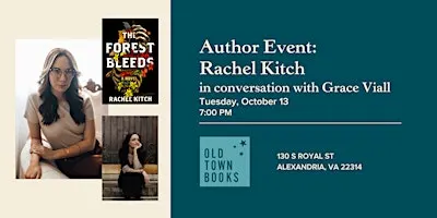 Author Event: Rachel Kitch, in conversation with Grace Viall