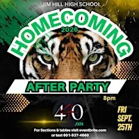 Jim Hill Alumni Homecoming Aftergame Party.