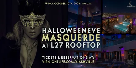 L27 Rooftop | Nashville Halloween Eve Masquerade Party