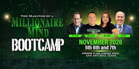 THE MAKINGS OF A MILLIONAIRE MIND BOOTCAMP