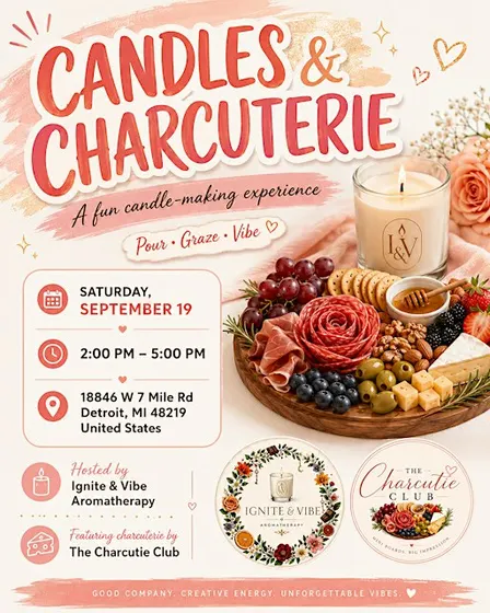 Charcuterie and Candle making