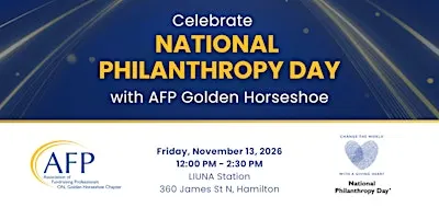 National Philanthropy Day Luncheon 2026