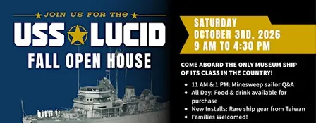 USS Lucid Fall Open House by Stockton Maritime Museum