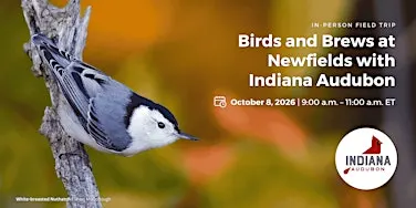 Birds and Brews at Newfields with Indiana Audubon
