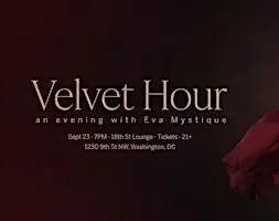 Velvet Hour · a sensual burlesque evening with Eva Mystique