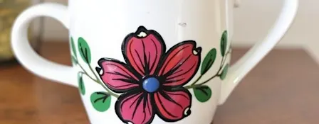 Hello Sunshine pop up art class - BYOB mug painting