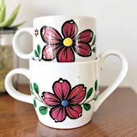 Hello Sunshine pop up art class - BYOB mug painting