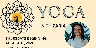 Yoga with Zaria is Back!