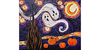Van Gogh’s Starry Night - Halloween II - Paint and Sip in Tyler | Classpop!™