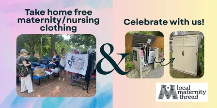 Maternity & Nursing Clothing Giveaway and Clothing Closet Re-opening