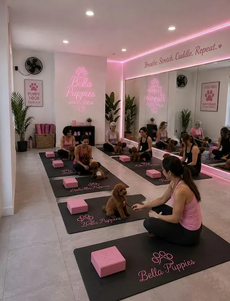 Hackensack Puppy Yoga pt.2