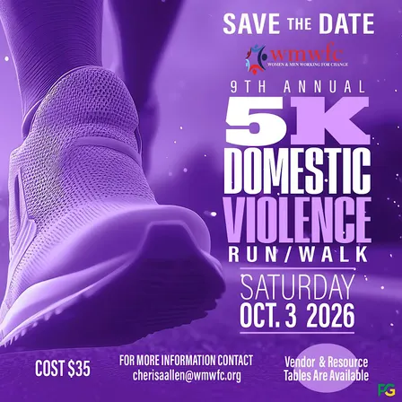 9th Annual 5K Domestic Violence Awareness Run/Walk
