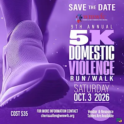 9th Annual 5K Domestic Violence Awareness Run/Walk