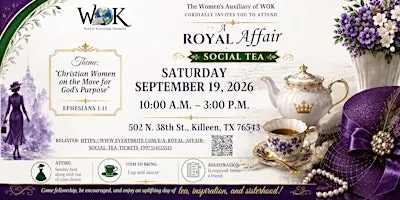 A Royal Affair Social Tea