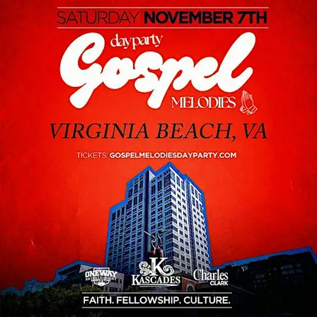 GOSPEL MELODIES DAY PARTY & BRUNCH: VIRGINIA BEACH, VA