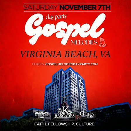 GOSPEL MELODIES DAY PARTY & BRUNCH: VIRGINIA BEACH, VA