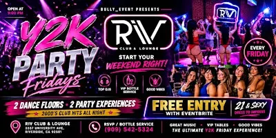 Y2K AF: A 90s + 00s Party at Club Riv Riverside