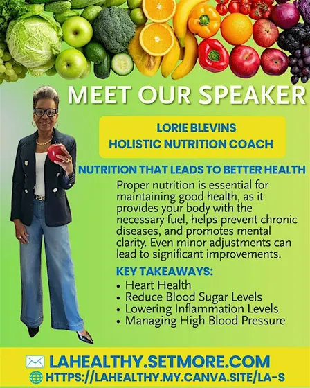 HANDS AND HEARTS MINISTRY EVENT - ST. STEPHEN CHURCH -HOLISTIC NUTRITION