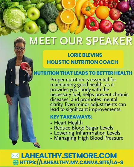 HANDS AND HEARTS MINISTRY EVENT - ST. STEPHEN CHURCH -HOLISTIC NUTRITION