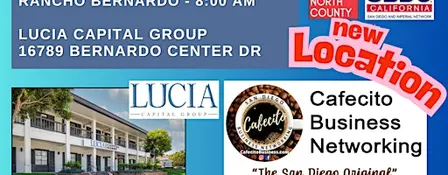 Cafecito Business Networking Rancho Bernardo - Cafecito 2nd Tuesday Oct