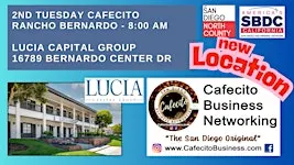 Cafecito Business Networking Rancho Bernardo - Cafecito 2nd TuesdayNov