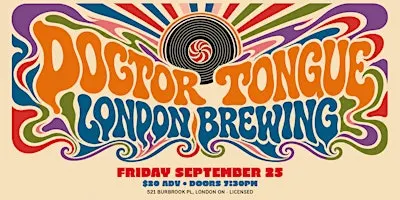 Doctor Tongue at London Brewing: Rock, Soul & Funk