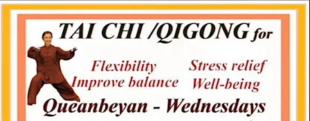 TAI CHI  and QIGONG classes at Queanbeyan NSW 2620, Australia