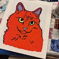 Punch Needle Pet Portrait Workshop
